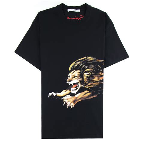 Givenchy Lion Print Oversized T